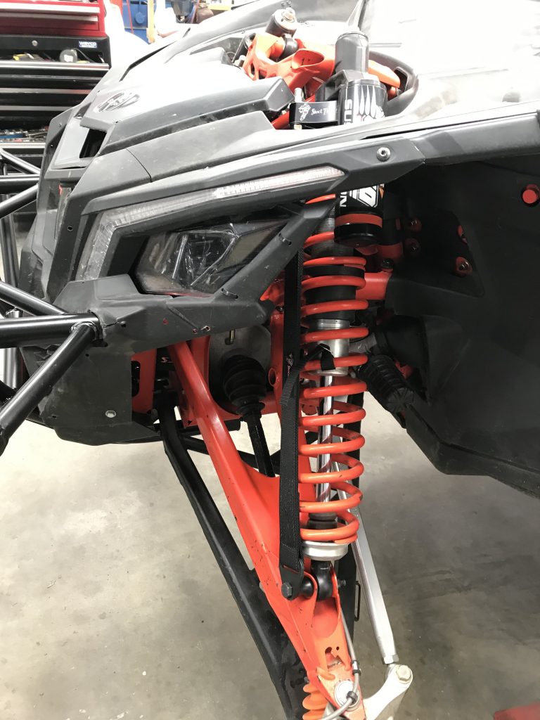Shock Therapy Can-Am X3 Limit Straps - Cougar Racecars