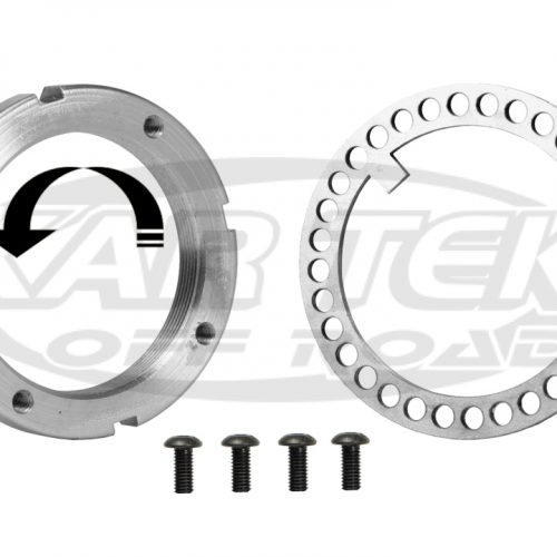 Kartek Off-Road 2" Hollow Spindle Left Hand Thread Spindle Nut With Lock Ring